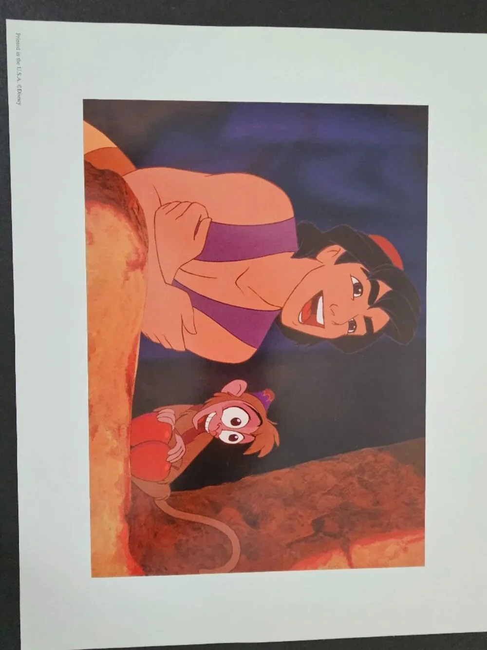 Aladdin Lithographs - 1993 Disney Movie Club Large Format